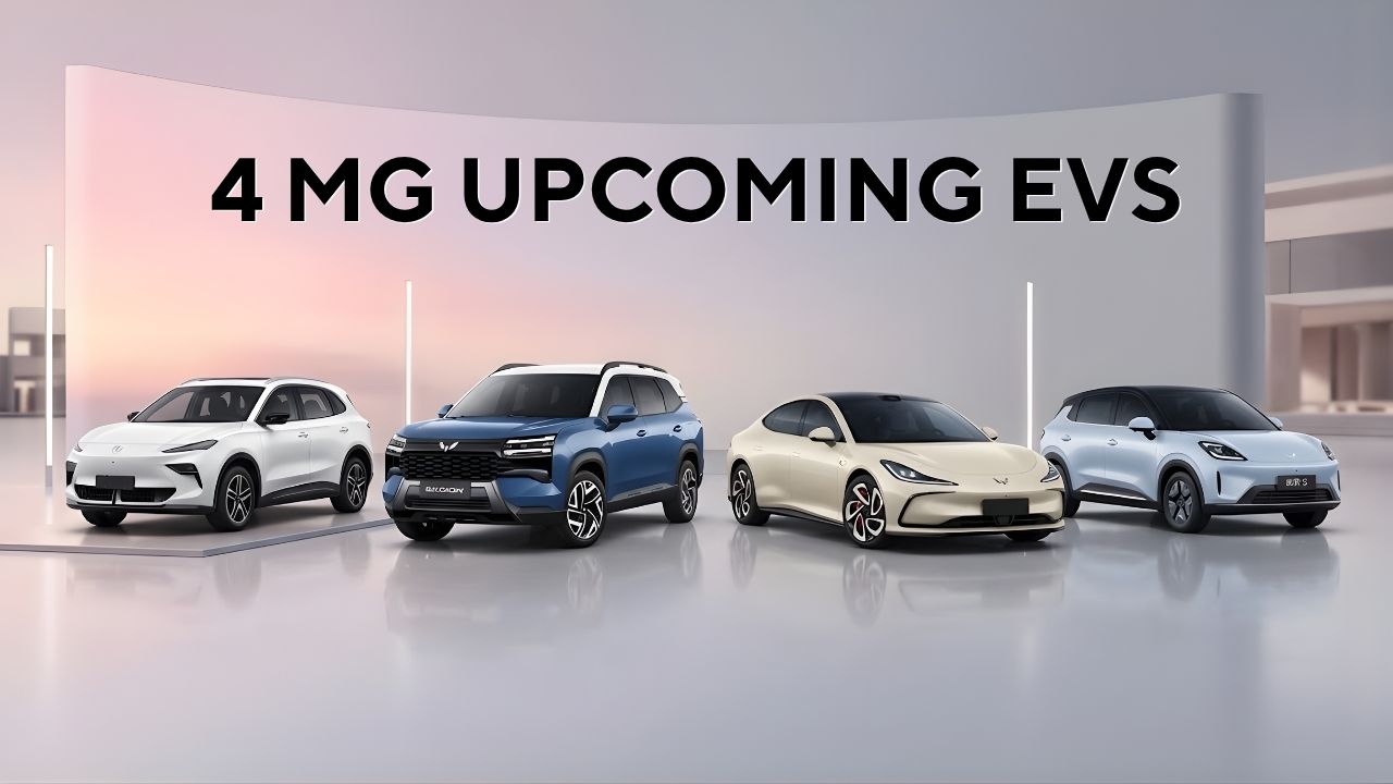 4 MG Upcoming EVs In India: Electric Cars From Affordable Hatch To Luxury SUV