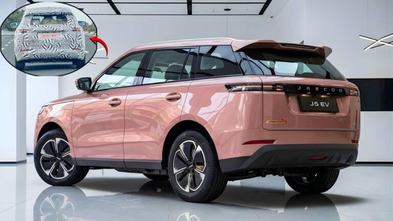 Chery Jaecoo J5 EV Spotted Again: Catchy Exterior with Range Rover-Like Styling & Advanced Technology