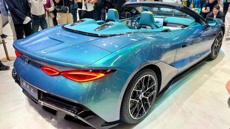 BYD's Denza Z All-Electric Convertible Revealed: 1000+ HP Supercar Heads to UK First