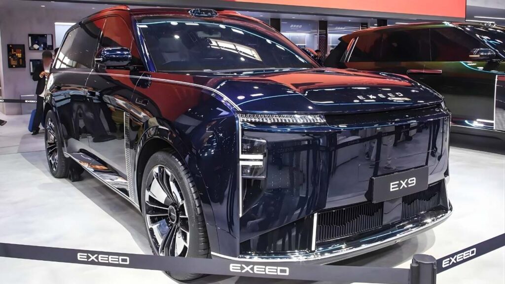 EXEED EX9 FRONT design