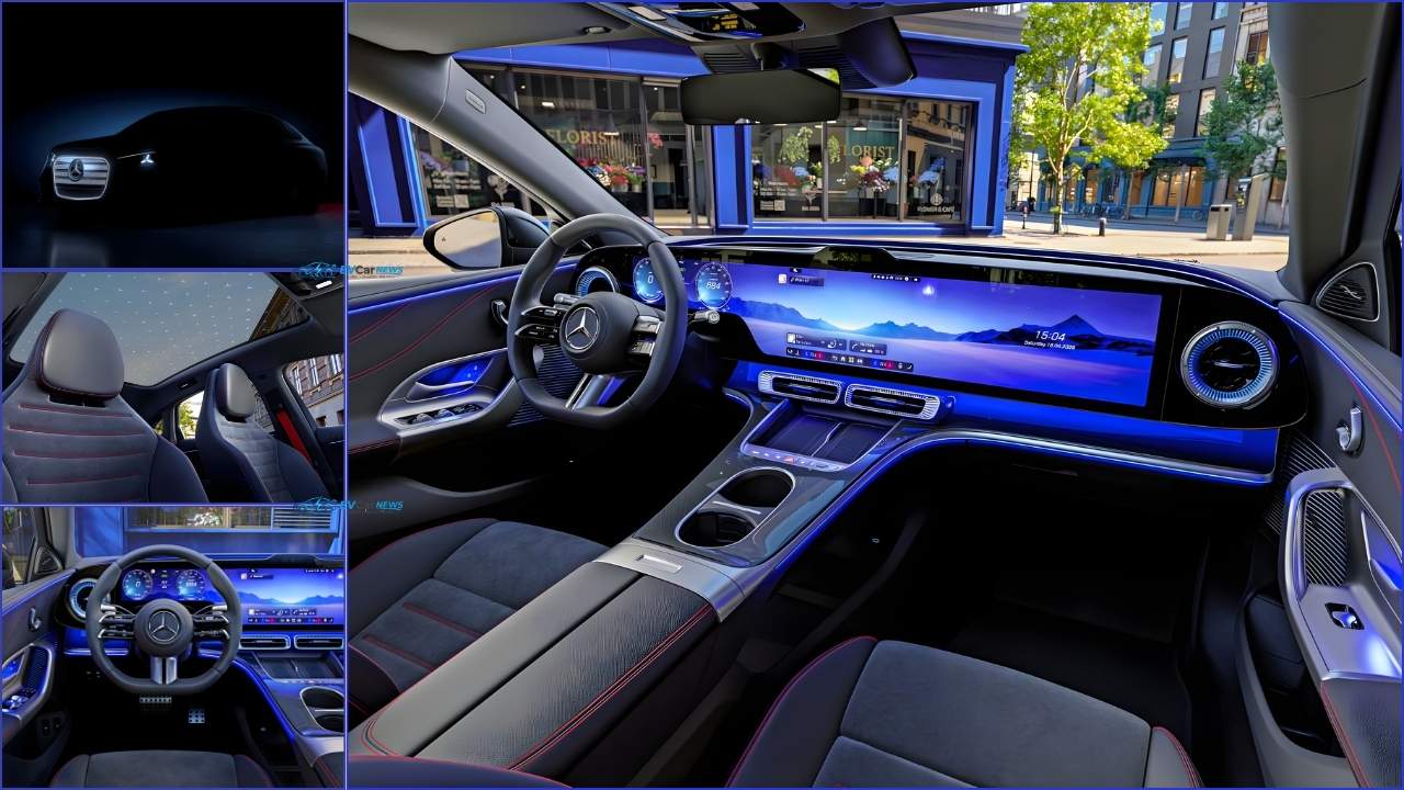 Mercedes-Benz C-Class EV Interior Revealed Ahead of Global Unveil on April 20