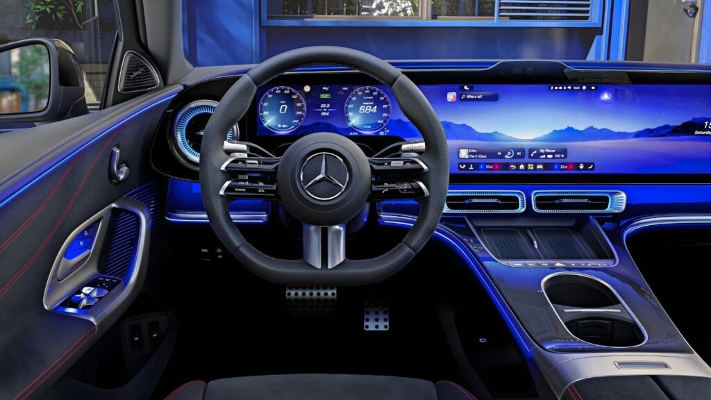 Mercedes-Benz C-Class EV Steering