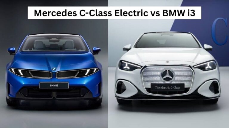 Mercedes C-Class Electric vs BMW i3: Comparison of Design, Technology & Performance