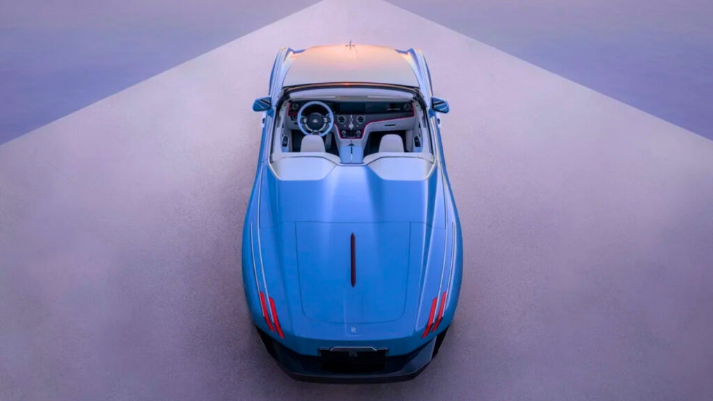 Rolls-Royce 2-Seater Nightingale Top View