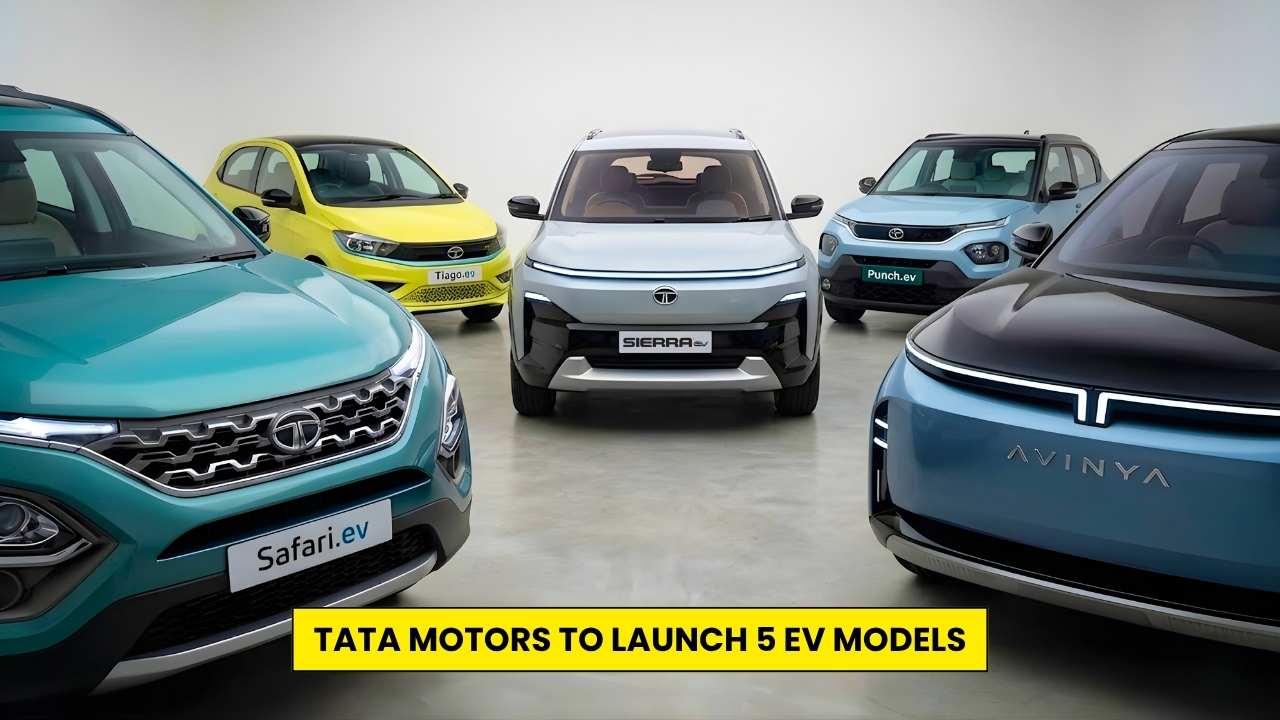 Tata Motors To Launch 5 EV Models In 2026-27: Affordable To Luxury EVs Planned