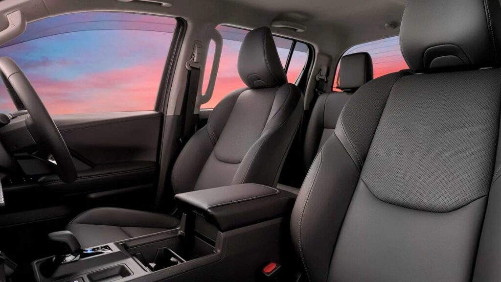 Toyota Hilux BEV seats