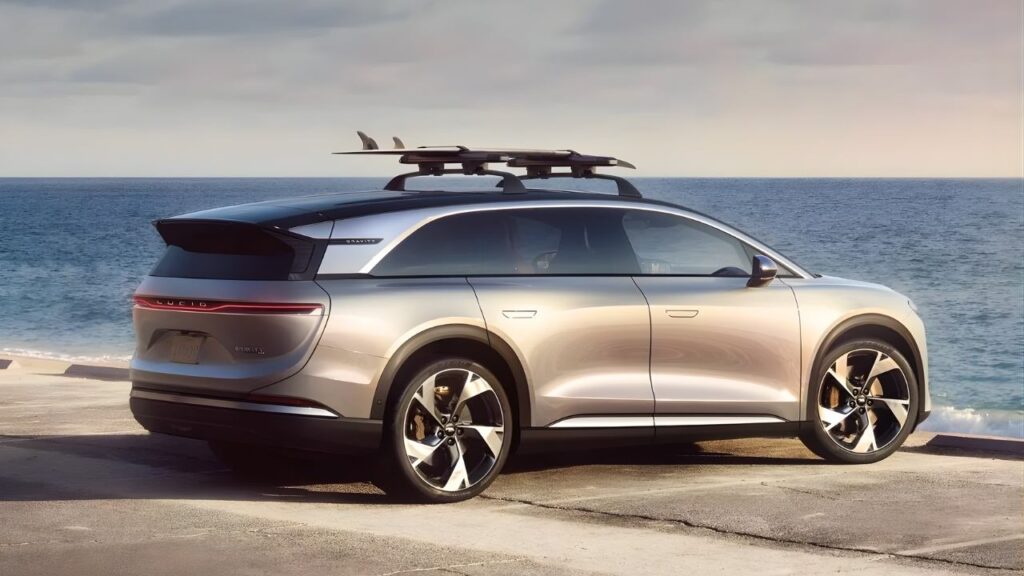 Updated Lucid Gravity Side view