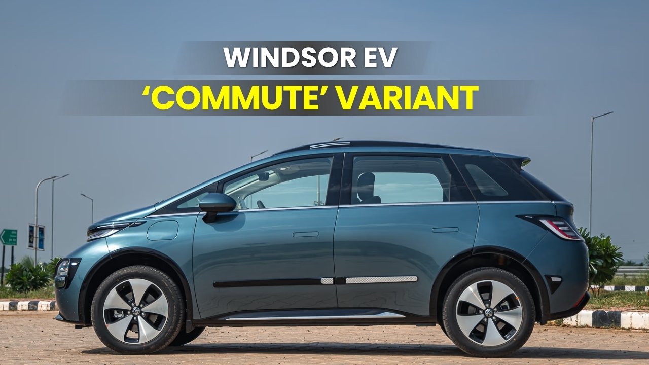 MG Launches Windsor EV ‘Commute’ Variant: Priced at ₹13.49 Lakh with 332 km Range