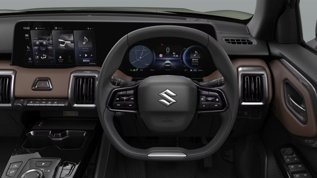 2026 Suzuki eVitara dashboard