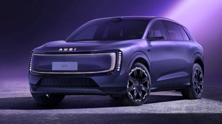 AUDI E7X Launches in China on May 29 - 500 kW AWD & 239,800 Yuan Price