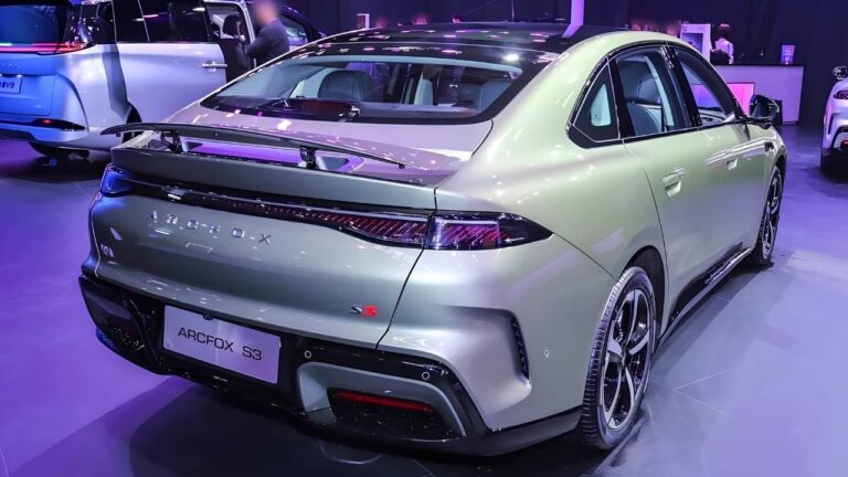 Arcfox S3 Presale Starts: 660 km Range Electric Sedan from $9,500 with Battery Swap