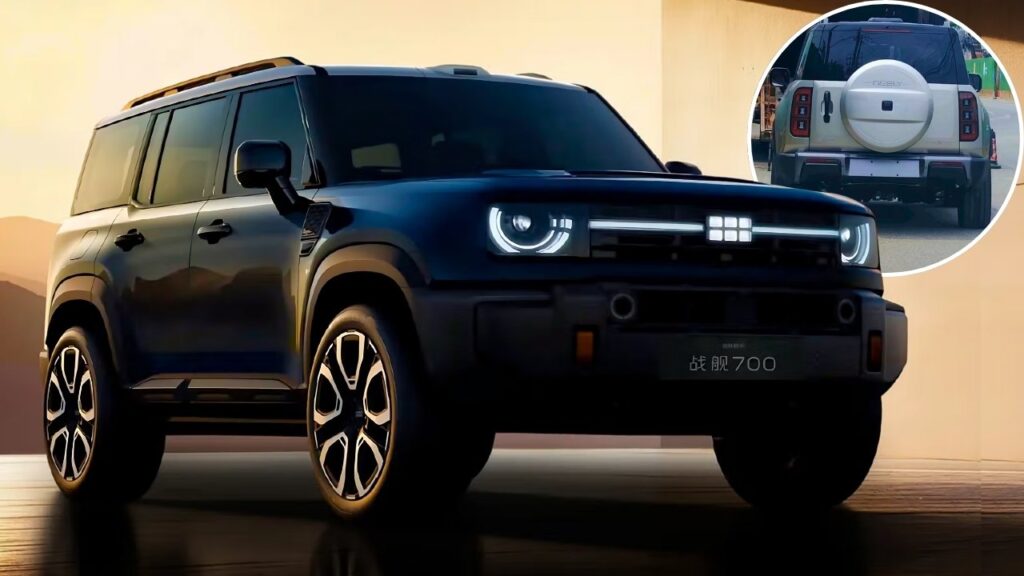 Geely Galaxy Cruiser 700 PHEV Spotted Undisguised - 1,000 hp Off-Roader