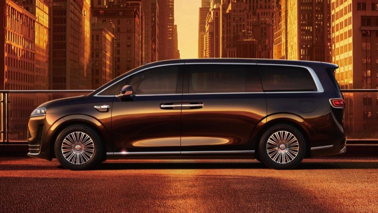 Luxeed V9 EREV MPV sideview