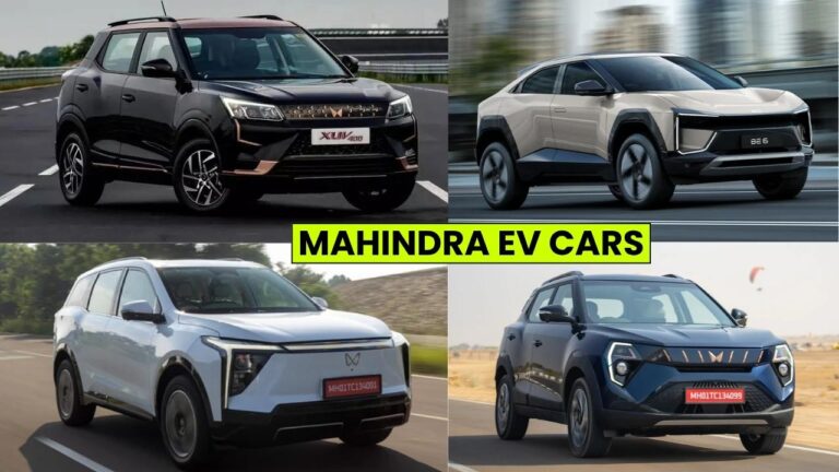 Mahindra EV Cars in India: XUV 3XO EV, XUV400 EV, BE 6, XEV 9e and XEV 9S