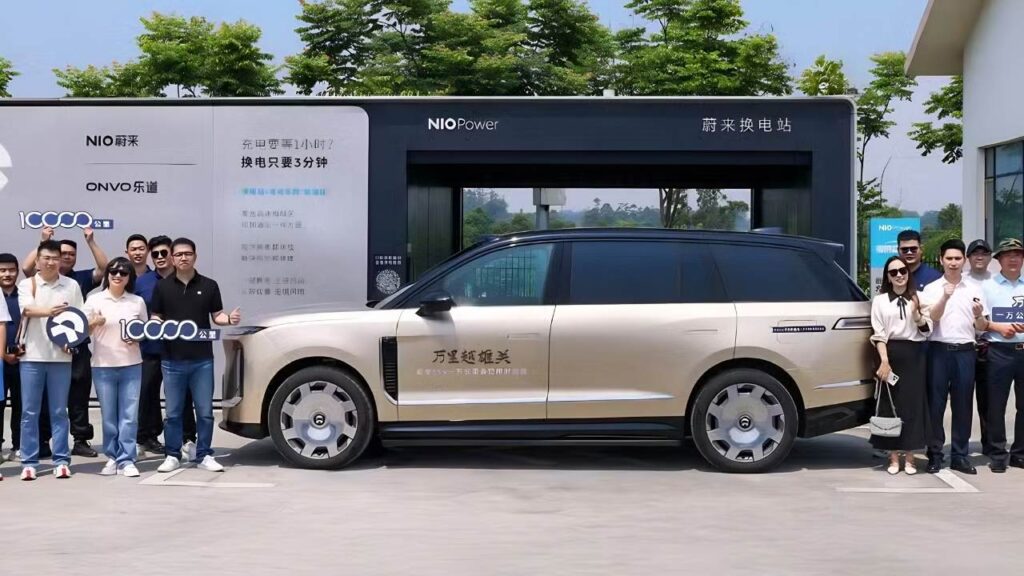 NIO ES9 Sideview