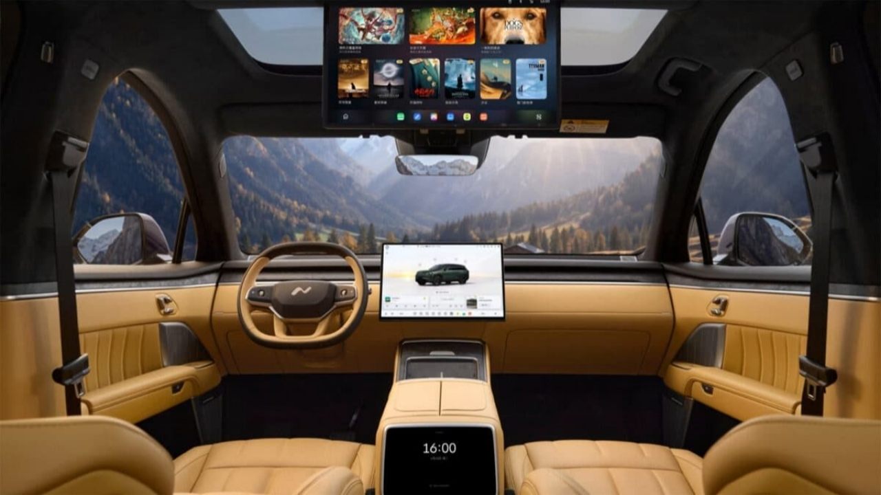 Nio’s onvo L80 Interior