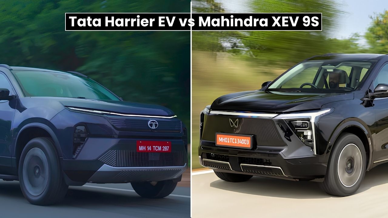 Tata Harrier EV vs Mahindra XEV 9S: Dimensions, Powertrain & Features Explained