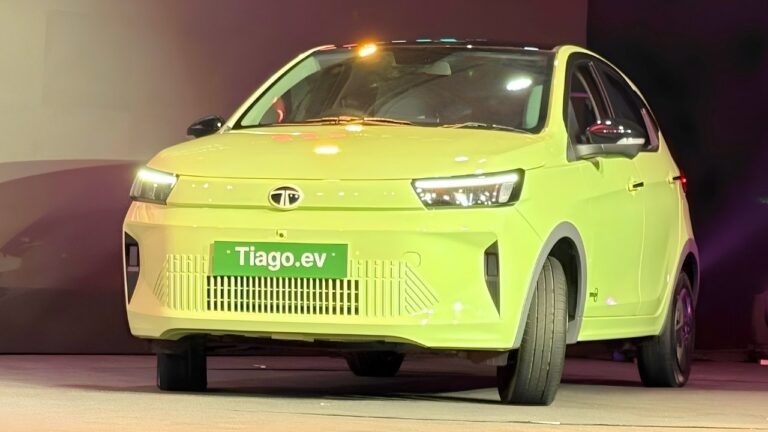 Tata Tiago EV Facelift Launched - Longer Range & Lower Price From ₹6.99 Lakh