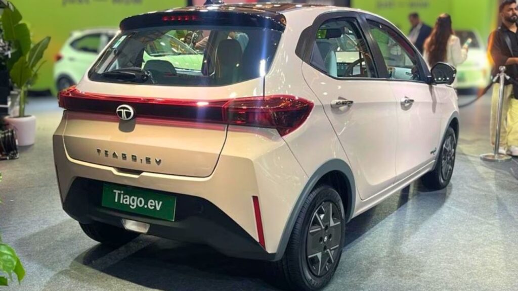 Tata Tiago EV Facelift rearview