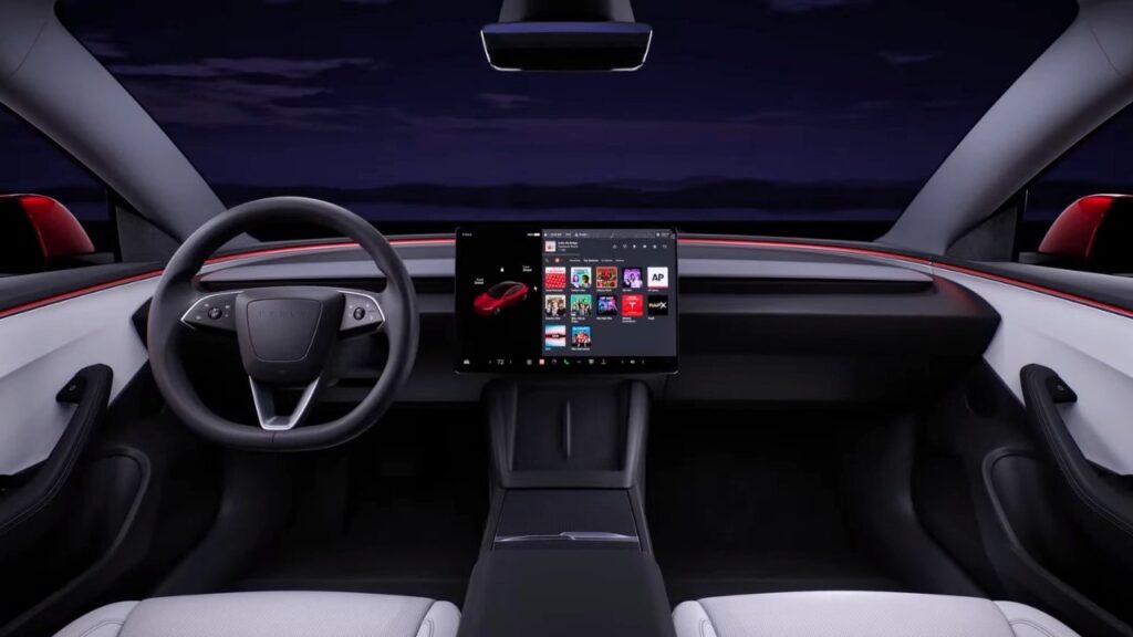 Tesla Model 3 RWD China-Built Variant Interior