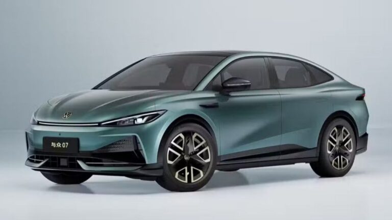 Volkswagen ID. Unyx 07 Electric Sedan Launched With 558 km CLTC Range