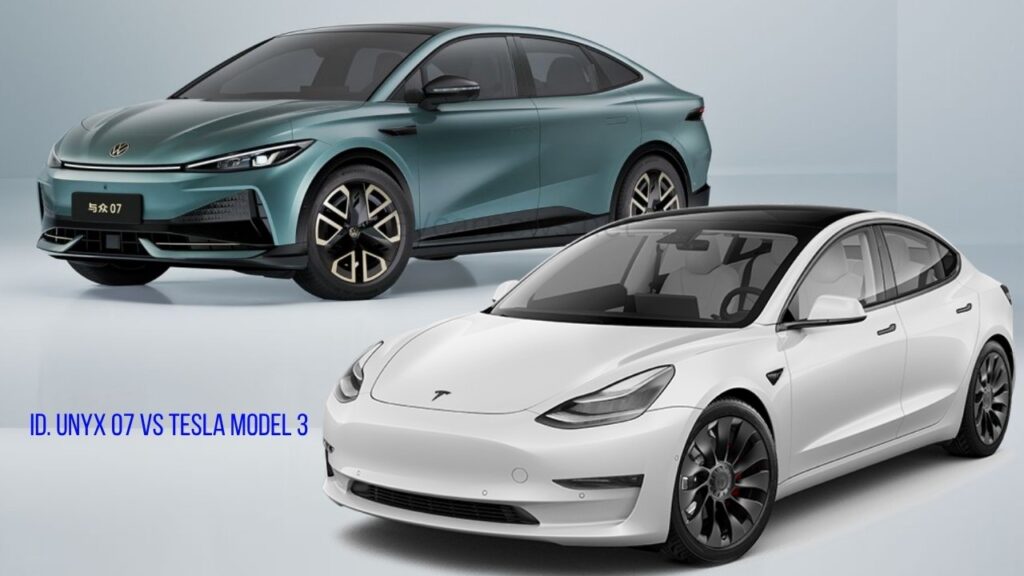 Volkswagen ID. Unyx 07 vs Tesla Model 3: Which Electric Sedan Offers Better Value at $28,500?