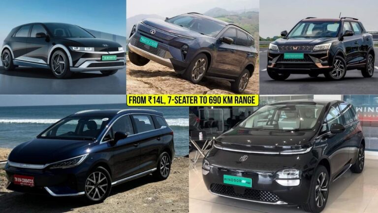 5 Most Spacious EVs in India: From ₹14L, 7-Seater to 690 km Range