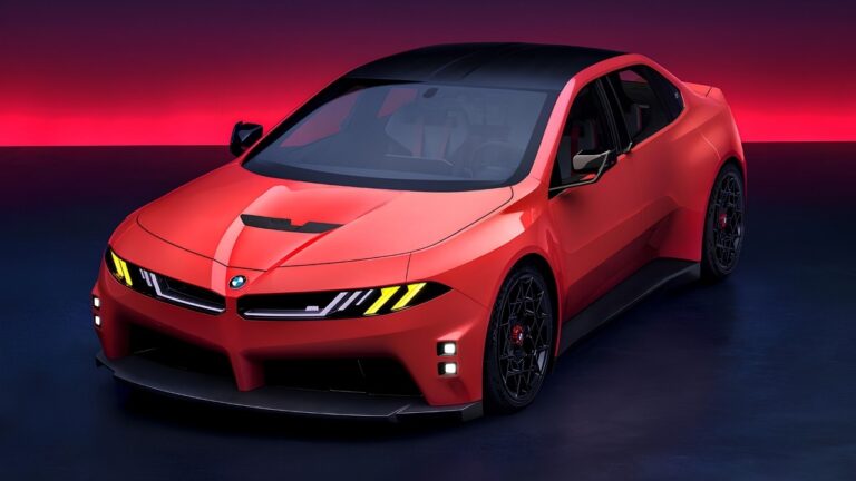 BMW showcased the First Electric M3 Ever: Up to 1,000hp, 4 Motors