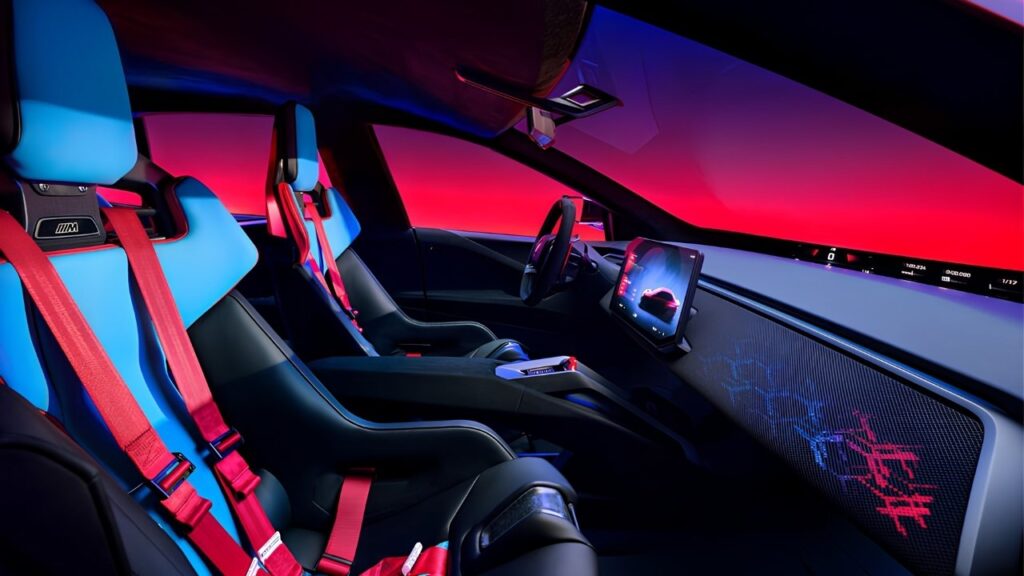 BMW M Concept Neue Klasse interior