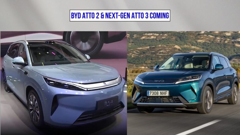 BYD Atto 2 & Next-Gen Atto 3 Coming to India: ₹17L to ₹40L