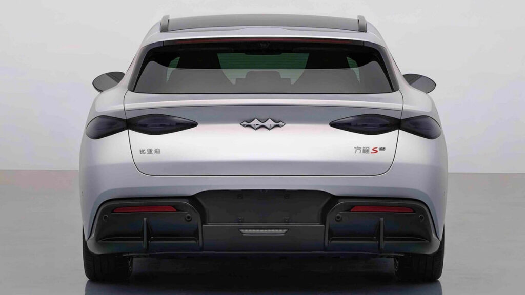 BYD FCB Formula S GT Rearview
