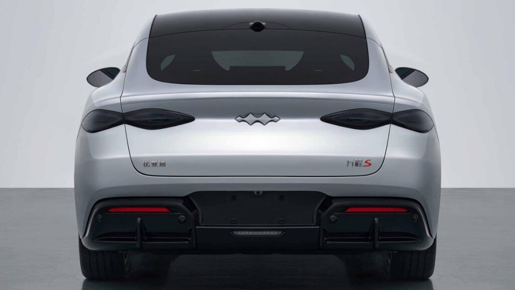 BYD FCB Formula S Rearview