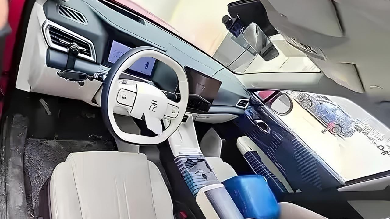 BYD’s Atto 2 refresh spotted interior