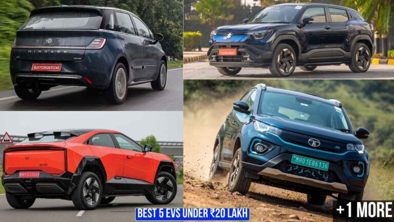 Best 5 EVs Under ₹20 Lakh in India 2026: Up to 682 km Range