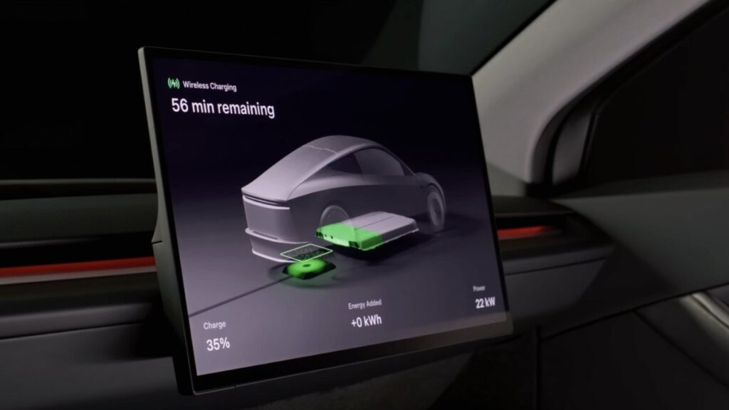 Cybercab Wireless Charging Monitoring
