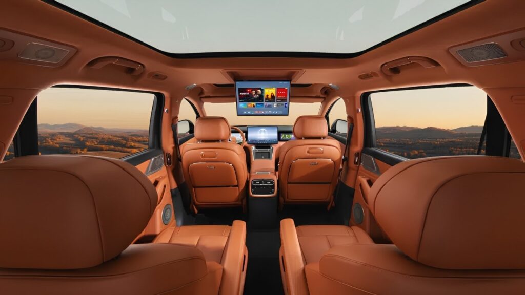 Denza N8L Flash Charging Interior