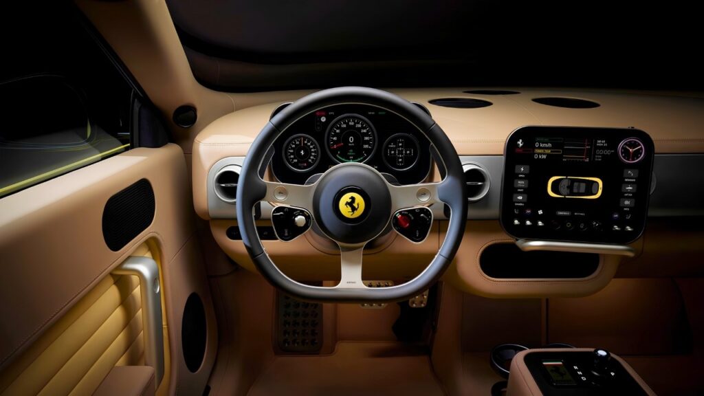 Ferrari Luce interior