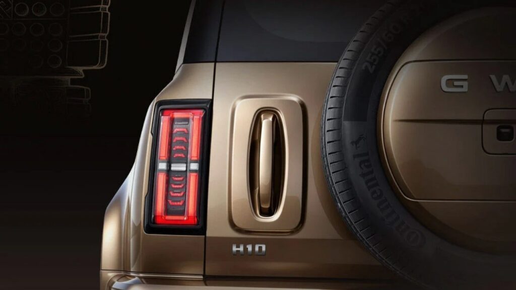 GWM Haval H10 rear design