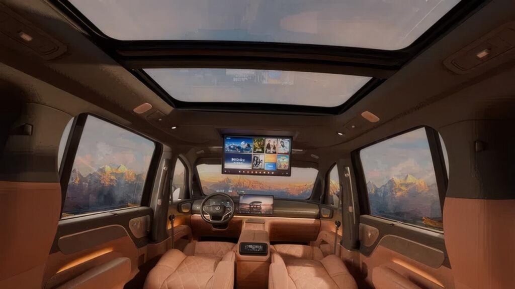Leapmotor D99 interior & cabin