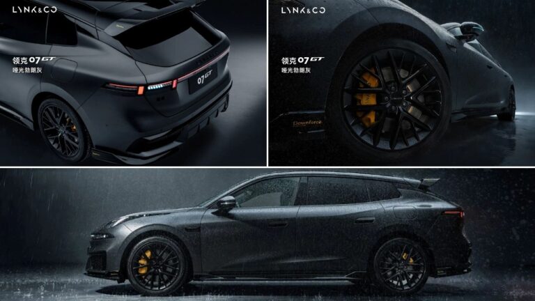 Lynk & Co 07 GT Wagon Debut: 402 hp and 200 km Pure Electric Range