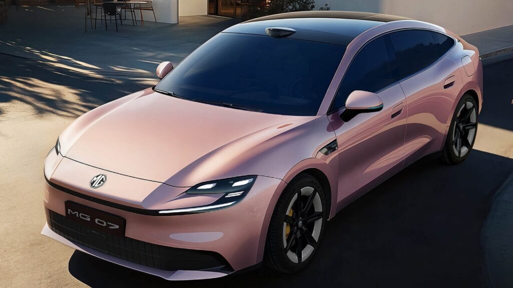 MG 07 Sedan Confirmed With Both EV and PHEV Options – 650 km Range