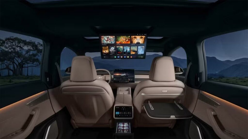 Nio Onvo updated L60 interior