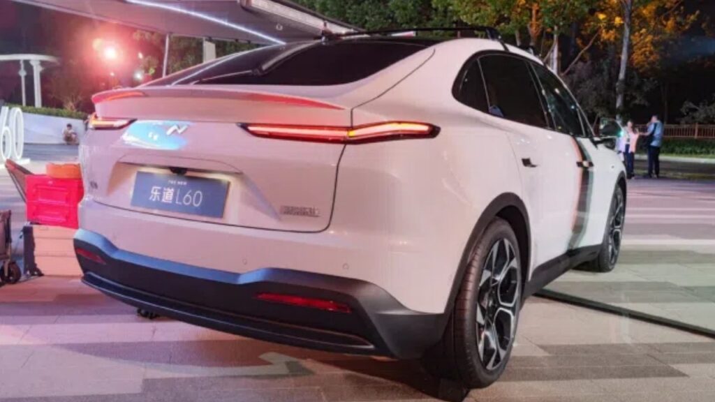 Nio Onvo updated L60 rearview