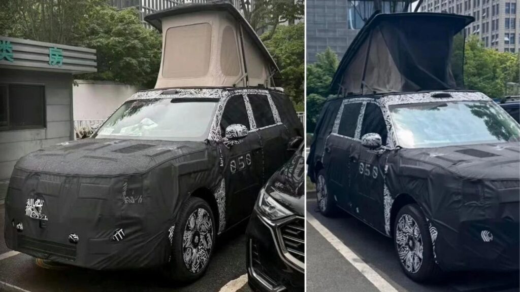 Sky Nomad N90: Xiaomi's First Full-Size EREV SUV Spotted