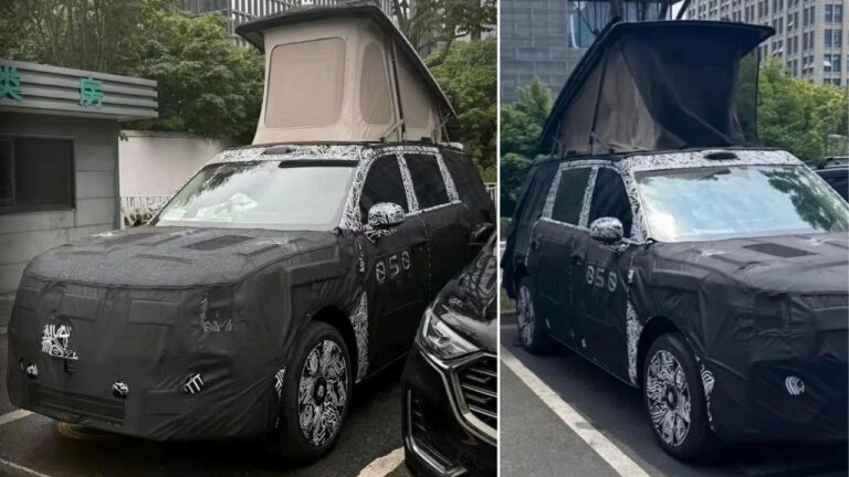 Sky Nomad N90: Xiaomi's First Full-Size EREV SUV Spotted