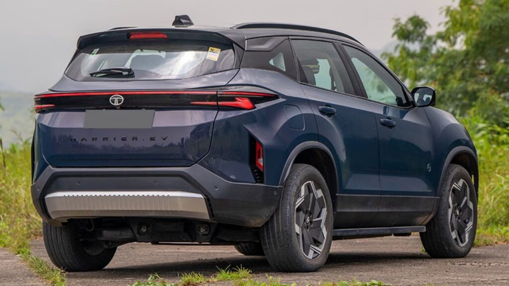 Tata Harrier EV rearview