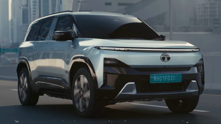 Tata Sierra EV Exterior Fully Shown: AWD Confirmed, Launches June 30