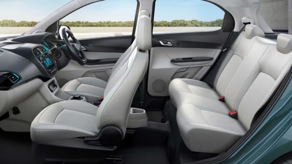 Tata's Tigor EV interior