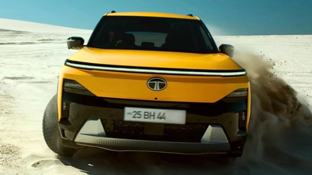 Tata's seirra ev front