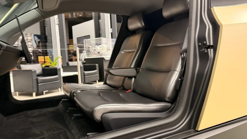 Tesla Cybercab Seats